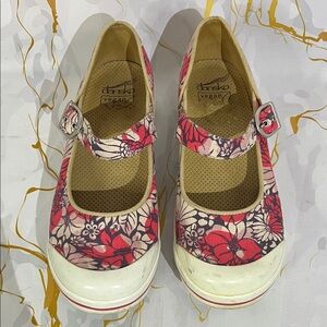 Dansko Floral Mary Jane Shoes